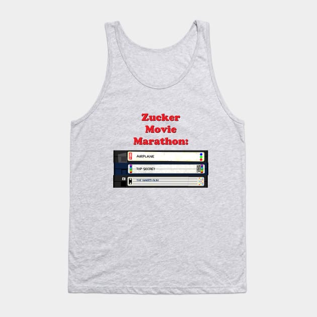 Zucker Movie Marathon Tank Top by GloopTrekker